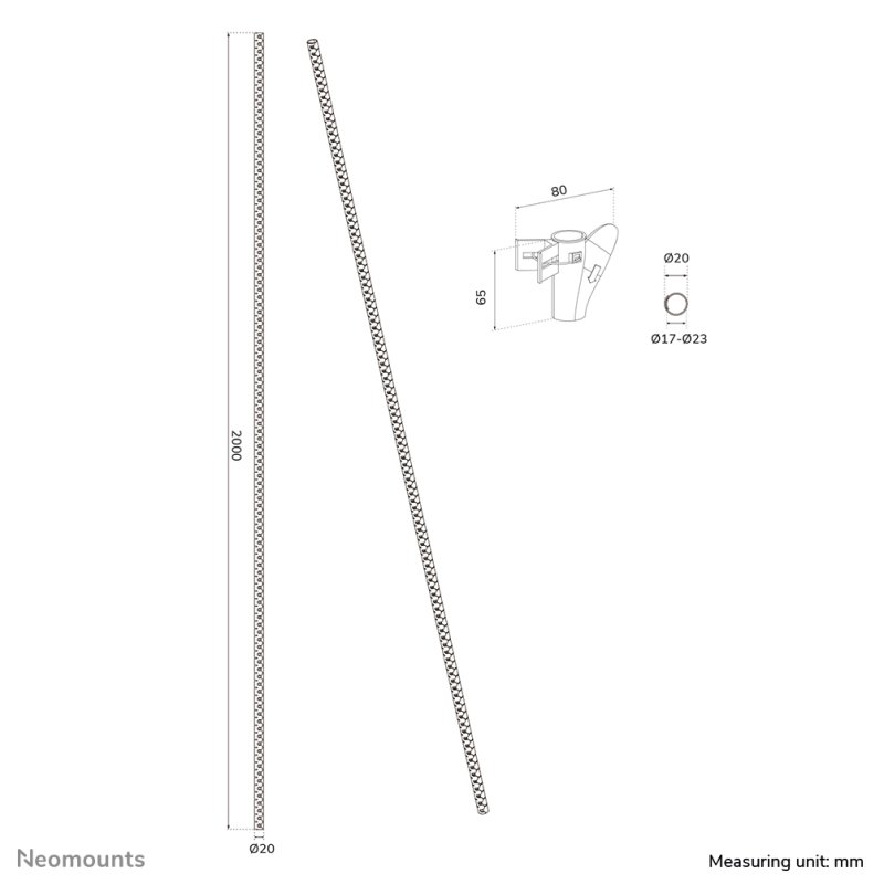 SPIRAL CABLE WRAP 20 MM. MULTIPLE CABLES WHITE
