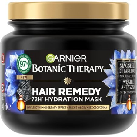 Garnier Botanic Therapy Moisturizing Hair Mask with Activated Charcoal 340ml