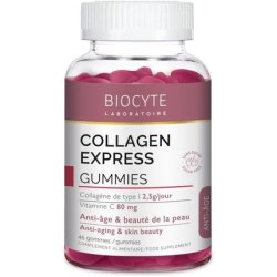 Biocyte Collagen Express 45 Gummies for Youthful Skin and Anti-Aging