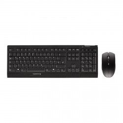 CHERRY B.Unlimited 3.0 keyboard Mouse included RF Wireless AZERTY French Black