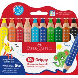 Faber-Castell 110624 crayon de couleur Multicolore 10 pièce(s)