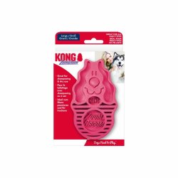 Kong - ZoomGroom - Raspberry - 12x7.5x4.5cm