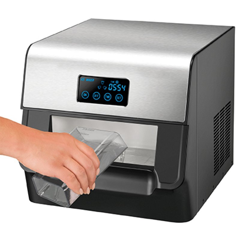 Unold 48955 ice cube maker Portable ice cube maker 150 W Black, Stainless steel