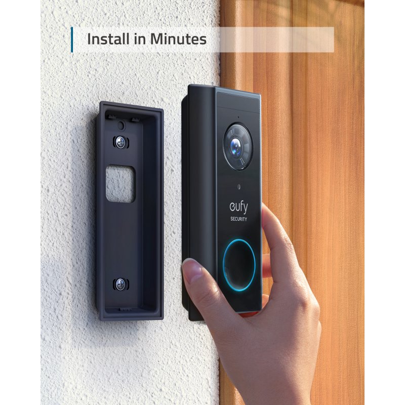 Eufy T82101W1 Kit de sonnette de porte Noir