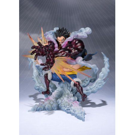 One Piece statuette PVC FiguartsZERO Monkey D. Luffy Gear 4 Leo Bazooka Reissue 18 cm