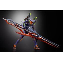 Neon Genesis Evangelion figurine Diecast Metal Build Eva Test Type-01 30th with the Spear of Gaius 22 cm