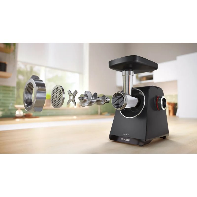 Bosch MFWS430B mincer 1900 W Black Silver