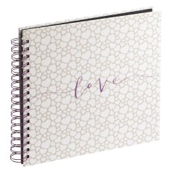Hama Romance photo album Beige, White 80 sheets 10 x 15