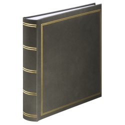 Hama Jumbo-Album London 30x30 80 weie Seiten, grau 7162