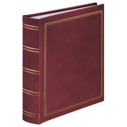 Hama London photo album Red 100 sheets 10 x 15 Case binding