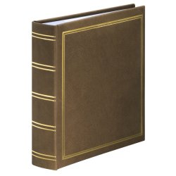 Hama London photo album Brown 100 sheets 10 x 15 Case binding