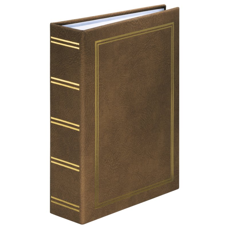 Hama London photo album Brown 100 sheets 9 x 13 Case binding