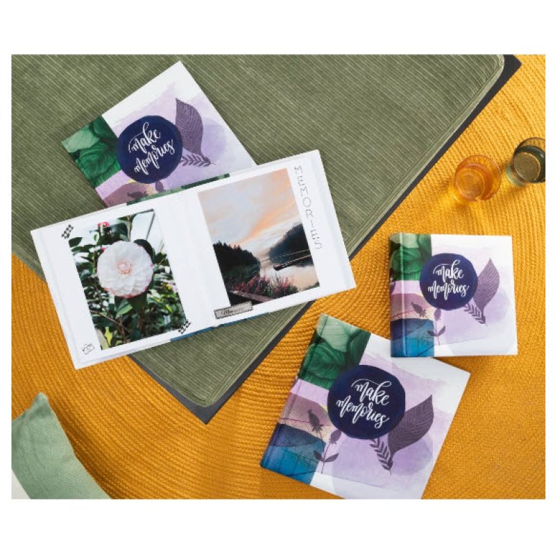 Hama Nature Jumbo-Album 30x30 80 weie Seiten 7644