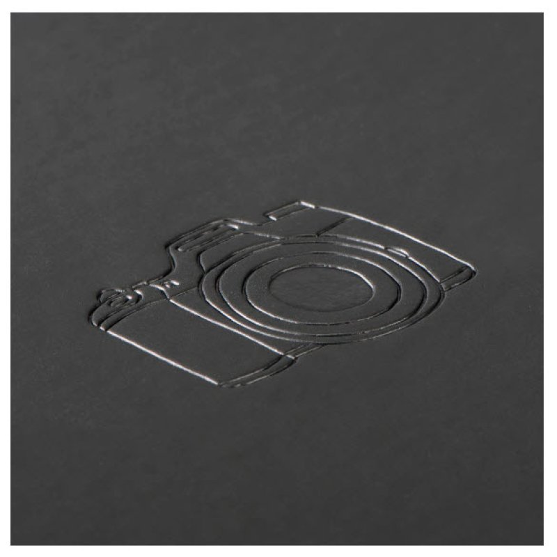 Hama Signs Spiral-Album 28x24 50 weie Seiten, schwarz 7500