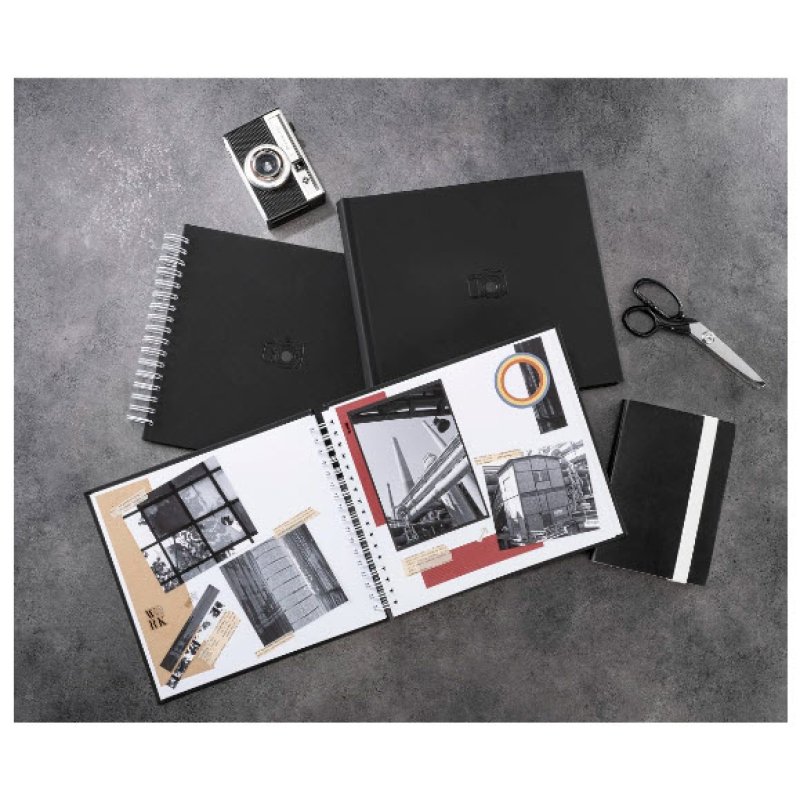 Hama Signs photo album Black 100 sheets 10 x 15 cm Spiral binding