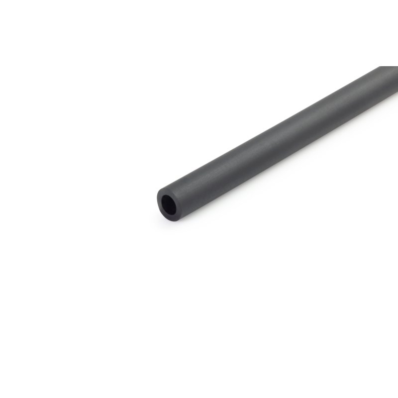 Alphacool Schlauch AlphaTube TPV 12,7/7,6 - 4x60cm Gerade - Black Retailbox