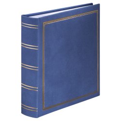 Hama London photo album Blue 100 sheets 10 x 15 Case binding