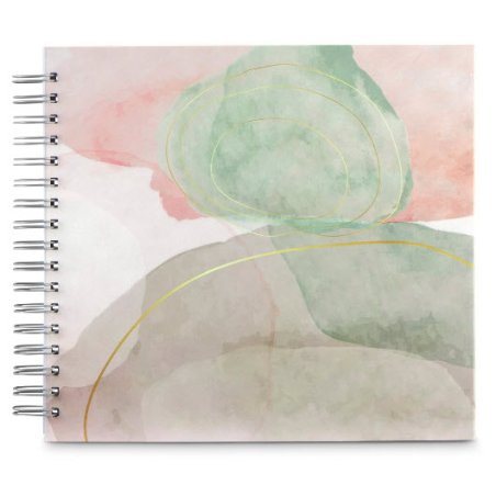 Hama Watercolor album photo et protège-page Vert 100 feuilles 10 x 15 Reliure spiralée