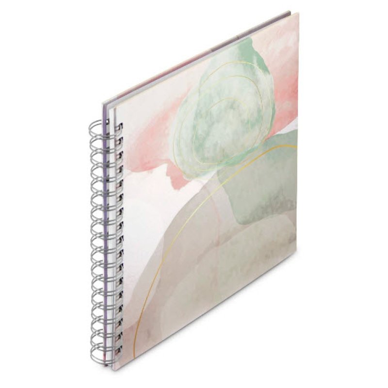 Hama Watercolor grn 28x24 50 ws. Seiten Spiral-Album 7603