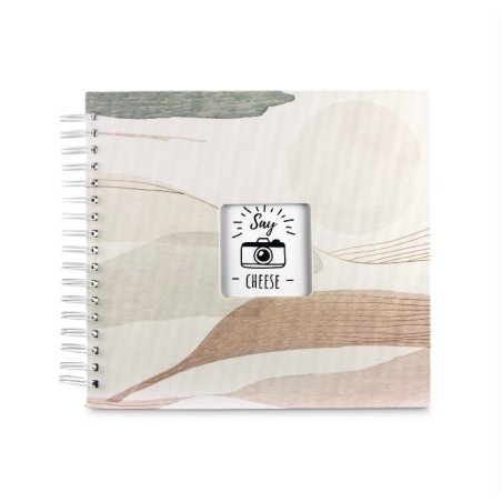 Hama Watercolor braun 28x24 50 ws. Seiten Spiral-Album 7604