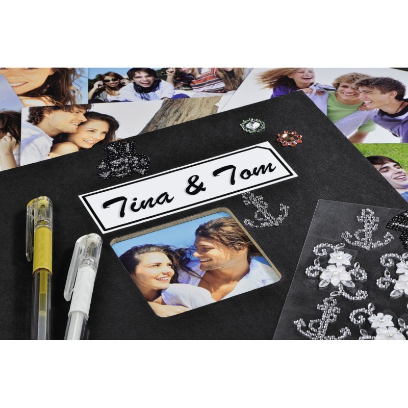 Hama Fine Art photo album Black 50 sheets 10 x 15 cm