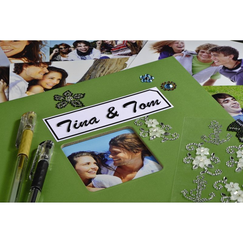 Hama Fine Art photo album Green 300 sheets 10 x 15, 13 x 18