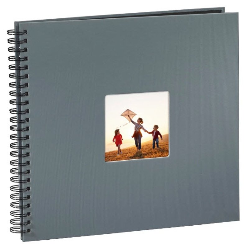 Hama Fine Art album photo et protège-page Gris 300 feuilles 10 x 15 Reliure spiralée