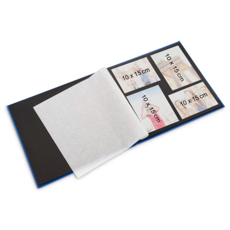 Hama Fine Art album photo et protège-page Gris 300 feuilles 10 x 15 Reliure spiralée