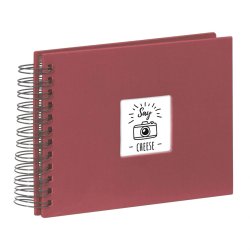 Hama 4007249901545 photo album Bordeaux 50 sheets 10 x 15 Spiral binding
