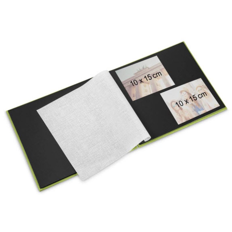 Hama Fine Art photo album Grey 100 sheets 10 x 15 cm Spiral binding