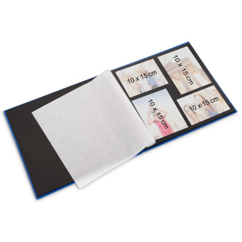 Hama Fine Art photo album Blue 300 sheets 10 x 15 Spiral binding