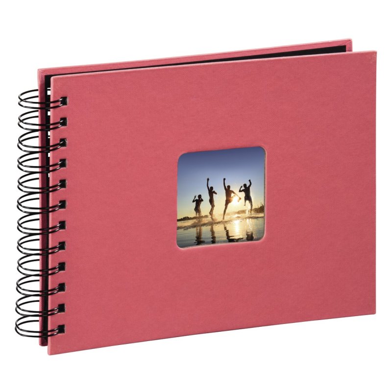 Hama Fine Art Spiral flamingo 24x17 50 schwarze Seiten 2555