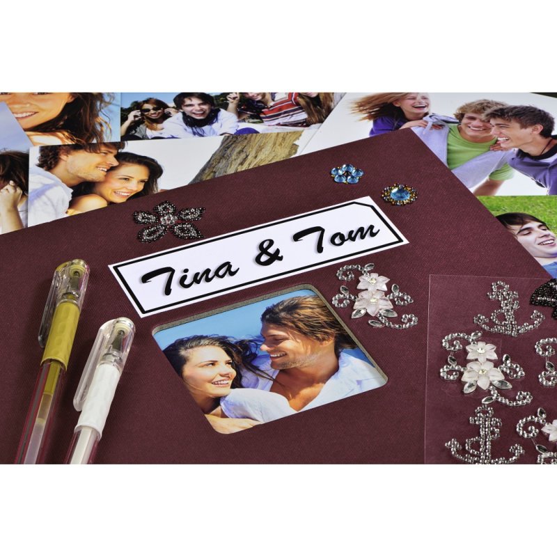 Hama Fine Art photo album Bordeaux 50 sheets 10 x 15 cm