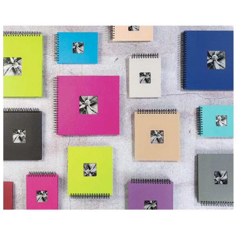 Hama Fine Art photo album Pink 300 sheets 10 x 15 Spiral binding