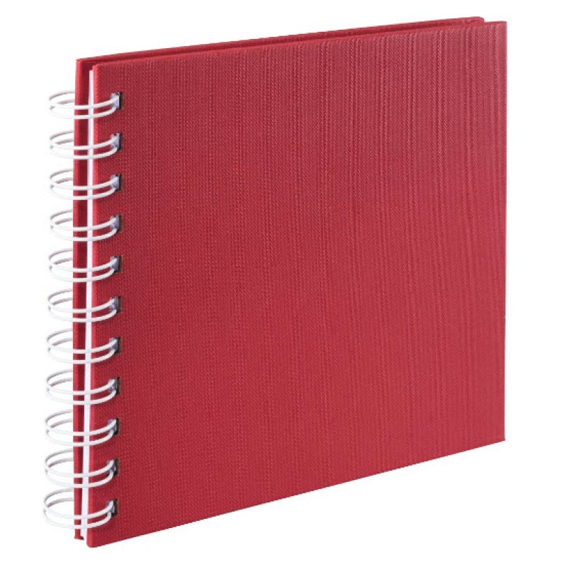 Hama Fine Art photo album Burgundy 30 sheets 10 x 15 Spiral binding