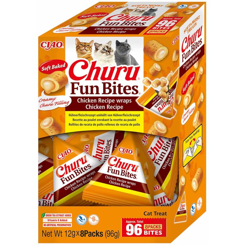 Churu - Cat Fun Bites - Chicken - 8 pcs