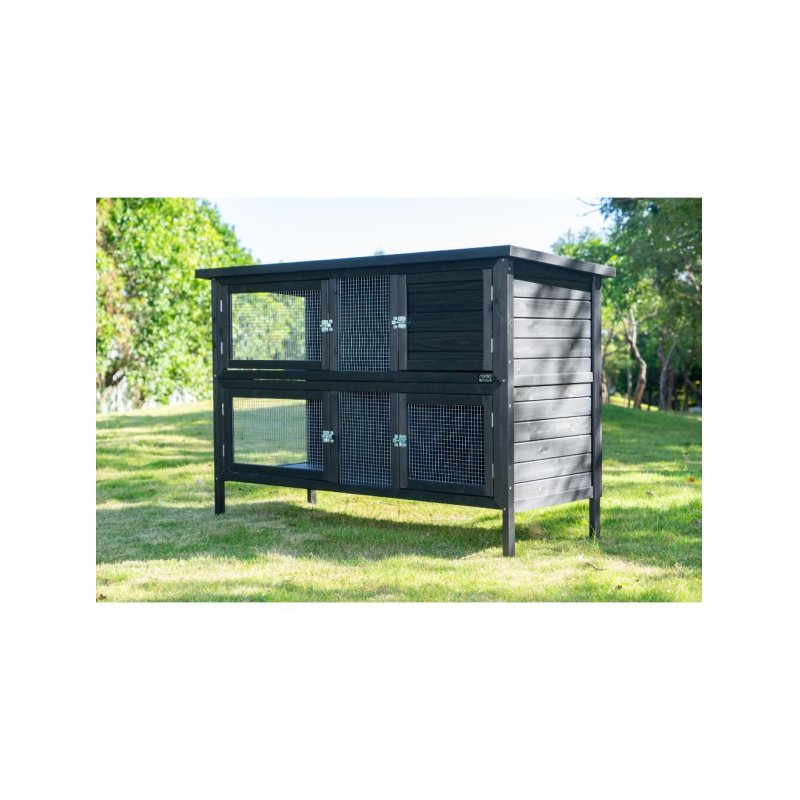 Nordic paws - Rabbit Cage outdoors - XXL - 152 x 63 x 100cm