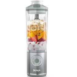 Ninja BC251EUSL 0,57 L Mixeur portable Argent, Transparent