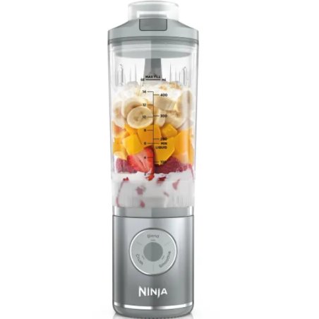 Ninja BC251 Blast Max Smoothie Maker 570ml - Silver