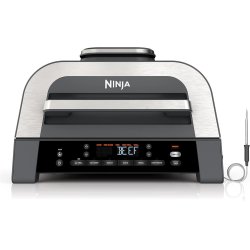 Ninja DG551EU fryer Single 3.8 L Stand-alone 1760 W Hot air fryer Black, Silver
