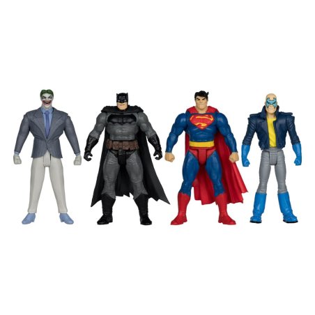 DC Direct Page Punchers pack 4 figurines Batman & Son of Batman & Superman & Joker 7 cm