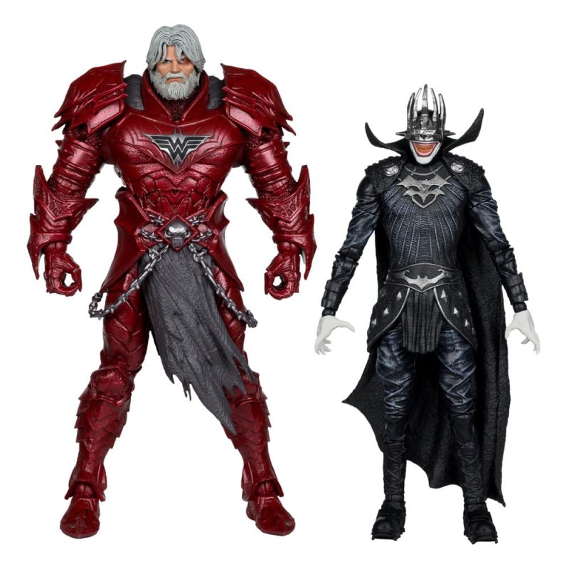 DC Multiverse McFarlane Collector Edition pack 2 figurines 04 Batman who laughs (Knight Armor) & Merciless (Dark