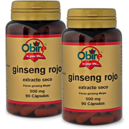 Obire Red Ginseng 500mg Dry Extract 90 Capsules
