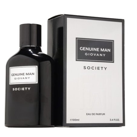Fragrance World Genuine Man Eau De Parfum Giovany Society, 100 Ml For Men