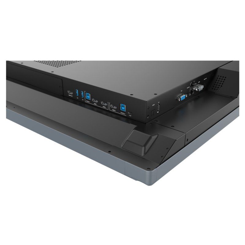 Vivitek NovoTouch EK755i interactive whiteboard 190.5 cm (75") 3840 x 2160 pixels Touchscreen Grey USB