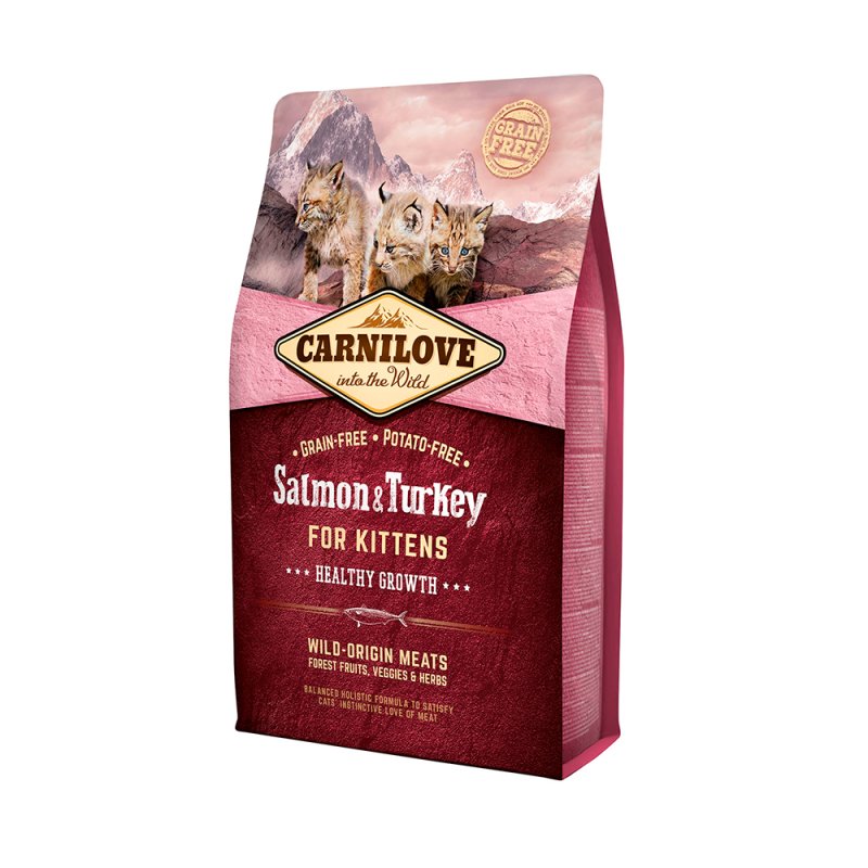 Carnilove - Cat Salmon & Turkey for Kittens 6kg
