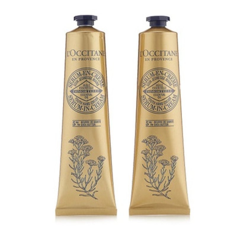 L'Occitane Set: Youth Hand Cream 75ml Shea Butter Hand Cream 75ml