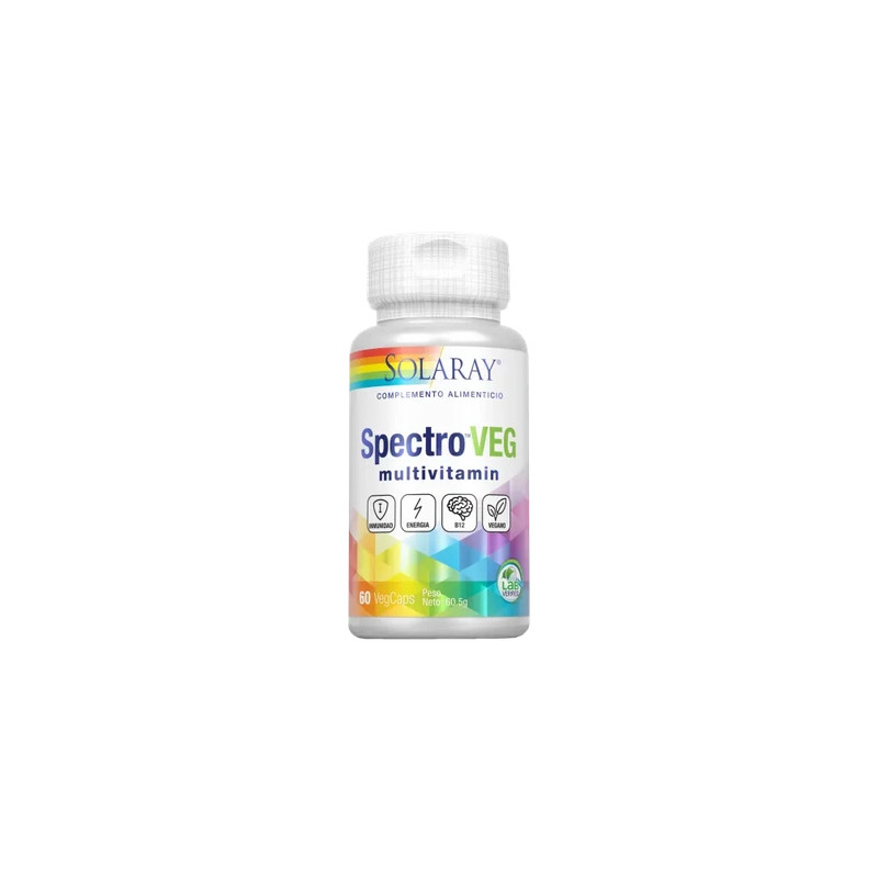 Solaray Spectro Multi Vitamins And Minerals 60 Vegetable Capsules