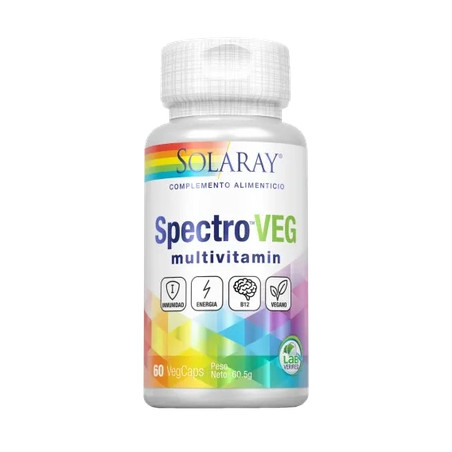 Solaray Spectro Multi Vitamins And Minerals 60 Vegetable Capsules