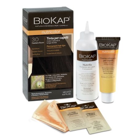 Biokap Nutric 3.0 Dark Brown Hair Dye 140ml